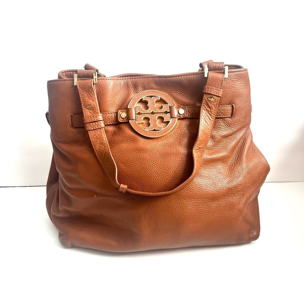 Tory Burch Tam Pebbled Leather Tote/Hobo bag purse